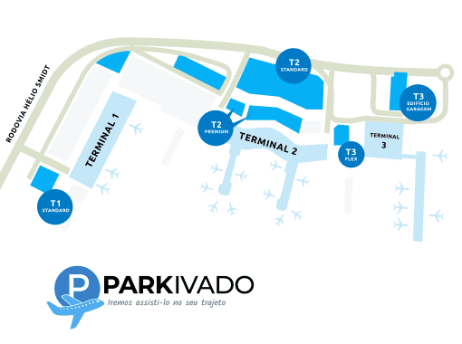 Estacionamento Aeroporto Guarulhos Terminal 2