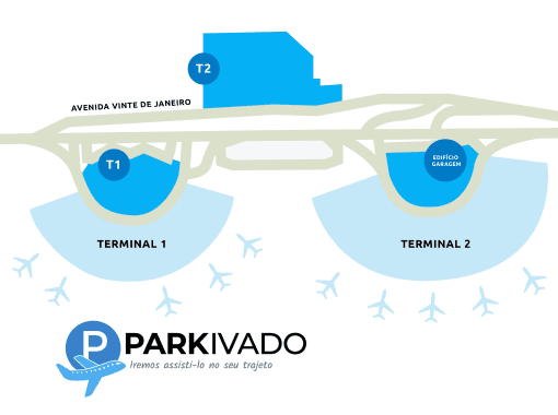 Estacionamento Galeão Terminal 2